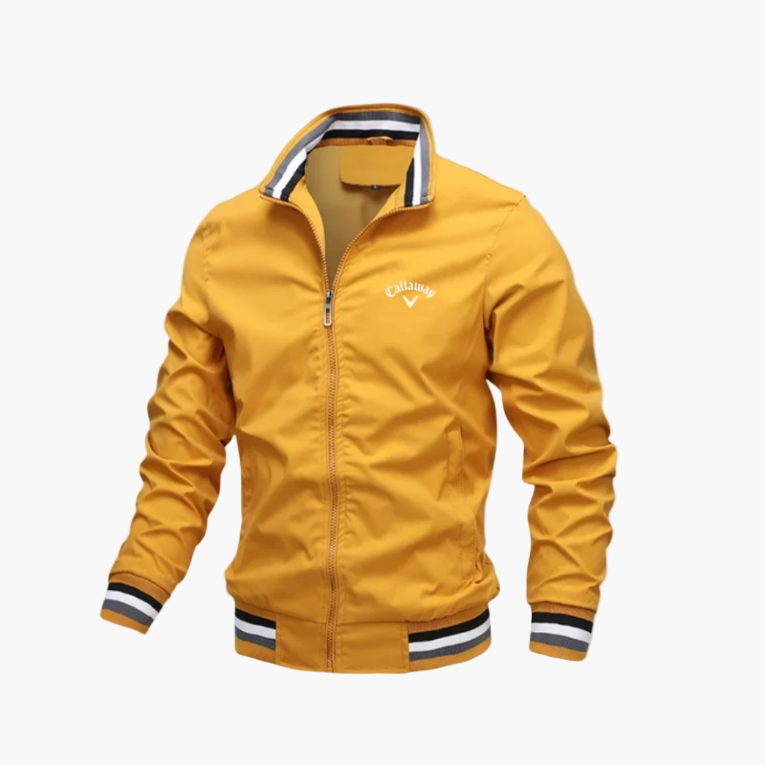 Men's Lightweight Golf Jacket Windbreaker – Athletic Water-Resistant Outerwear for Active & Casual Wear
