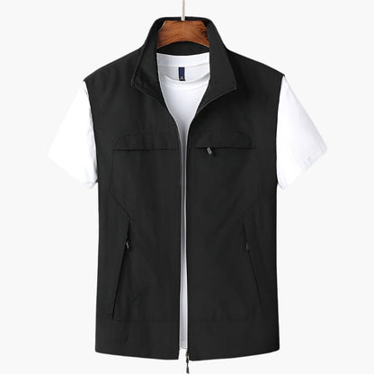 Men's Modern Versatile Vest – Sleeveless Everyday Style for All Seasons